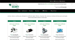 Desktop Screenshot of digitalsecurity.com.br
